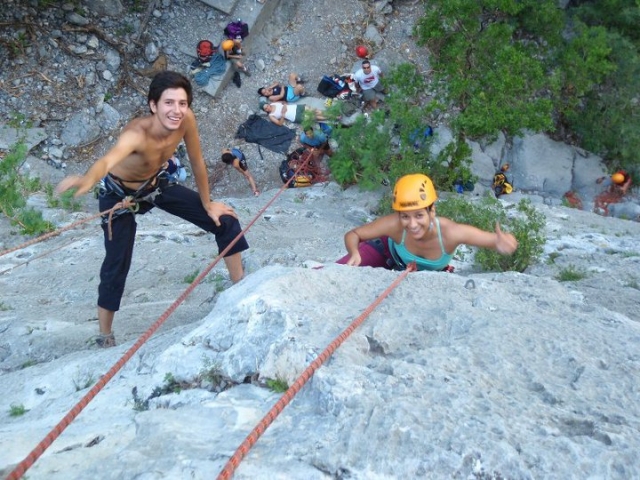 Paredes de distinta dificultad